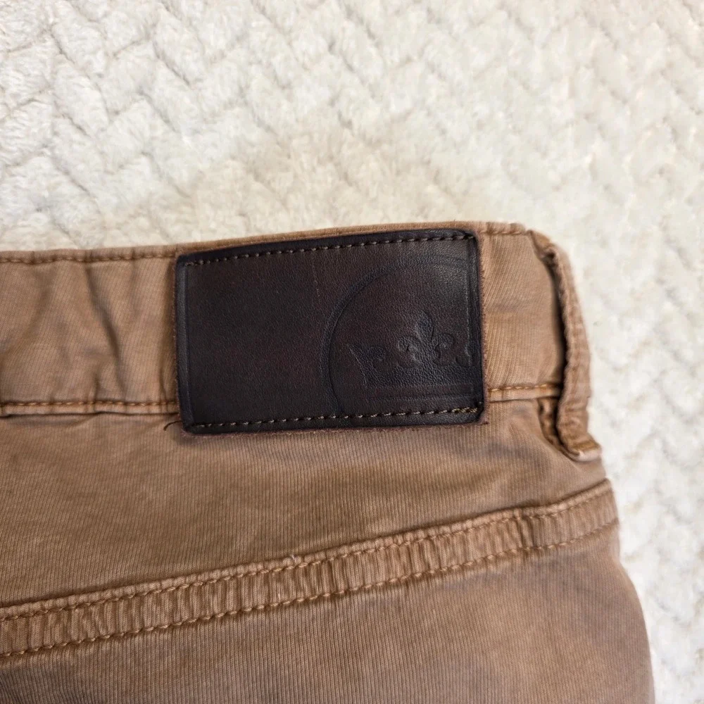 Peter‎ Millar Crown Crafted Mens Tan 5-Pocket Pants Brown 40/30 Turkey Tailored